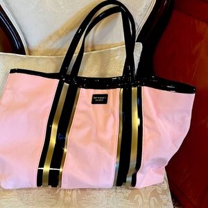 Victorias Secret bag and cosmetic bag.